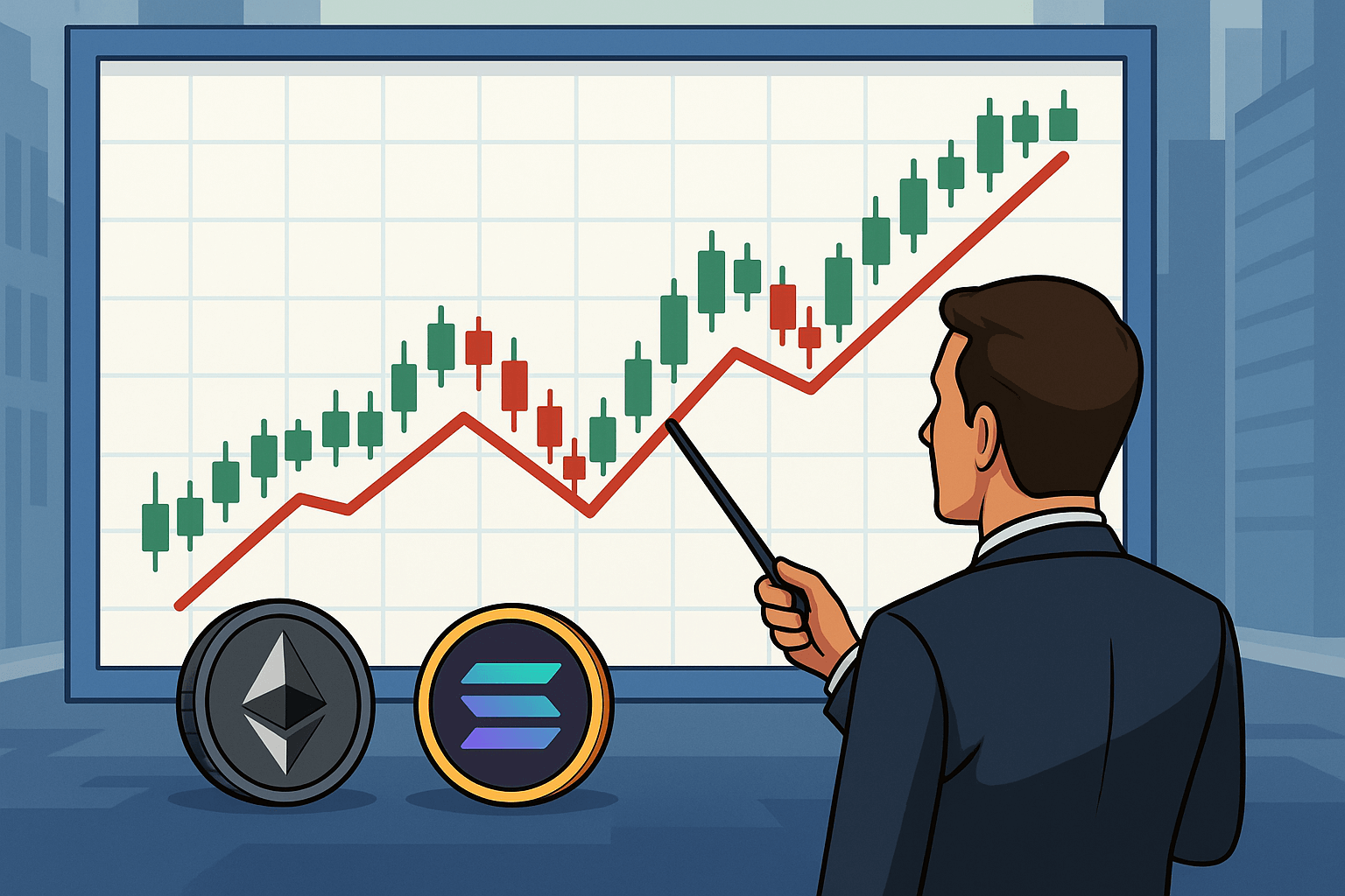 You are currently viewing Market Recap from Outset PR: Ethereum Trails as Solana Takes Lead in ETF-Driven Rally, $250 Target Comes Into View