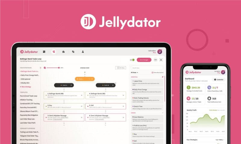 You are currently viewing Jellydator Launches No-Code Platform Bringing Institutional-Grade Crypto Trading Tools to Retail Investors
