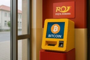 Read more about the article Bitcoin ATM in Romania: the national post embraces the digital future