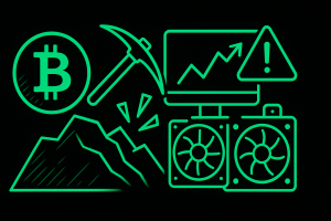 Read more about the article Bitcoin Mining Metrics Flash Warning—Is BTC Headed for a Pullback?