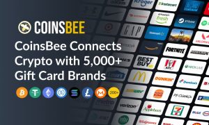 Read more about the article CoinsBee Surpasses 5,000 Gift Card Brands, Becoming the Largest Crypto Gift Card Platform Worldwide