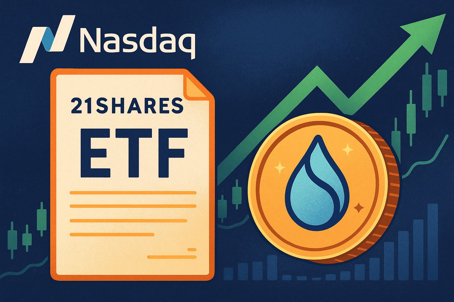 Read more about the article Nasdaq Filing for 21Shares ETF Fuels SUI Recovery
