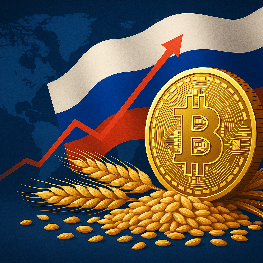 Read more about the article Russia Considers Using Cryptocurrency in Grain Trade to Evade Western Sanctions