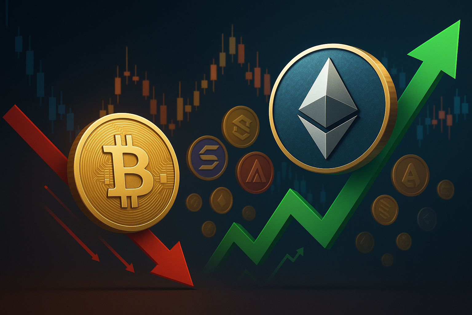 You are currently viewing BlackRock Ditches Bitcoin for Ethereum in $561M Move—Altcoin Boom Next?