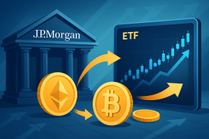 Read more about the article Banking Giant JPMorgan Eyes Institutional Adoption With Crypto ETF Lending Program