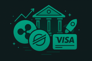 Read more about the article Could Ripple’s XRP and Stellar’s XLM Power Visa’s Digital Fiat Future? Harvard Insights