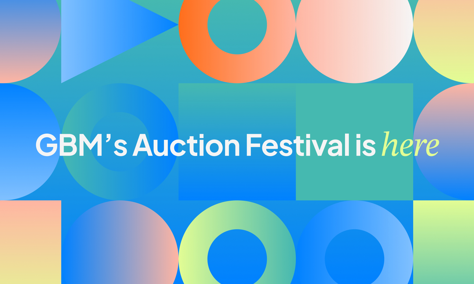 You are currently viewing GBM Launches Auction Festival with The Sandbox, Aavegotchi, Unstoppable Domains, and More