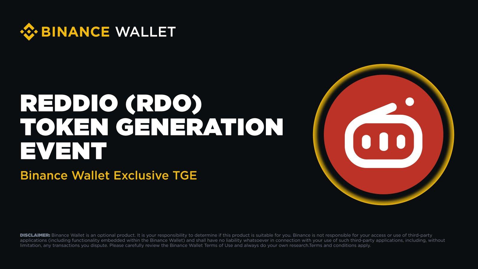 You are currently viewing Reddio’s Exclusive Token Generation Event (TGE) and Alpha Trading on Binance Wallet – May 29, 2025