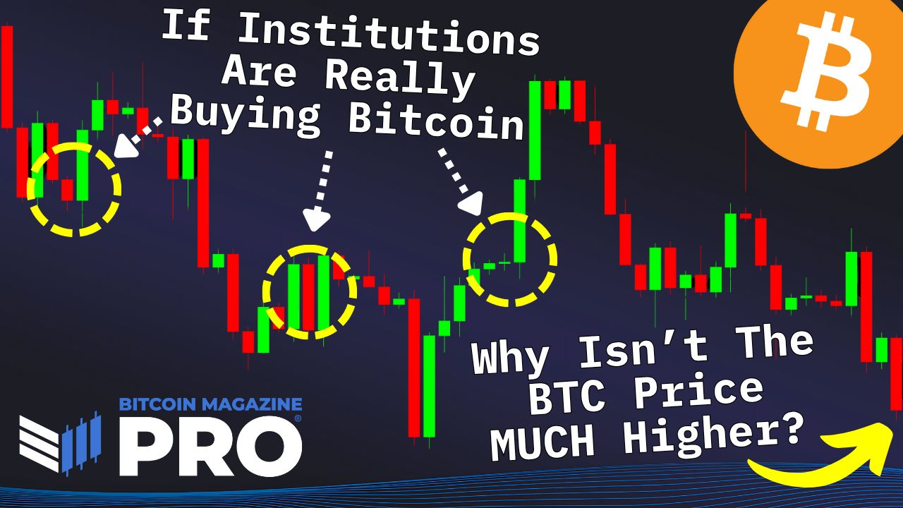 Read more about the article If Institutions Are Buying Why Isn’t The Bitcoin Price Going Up?