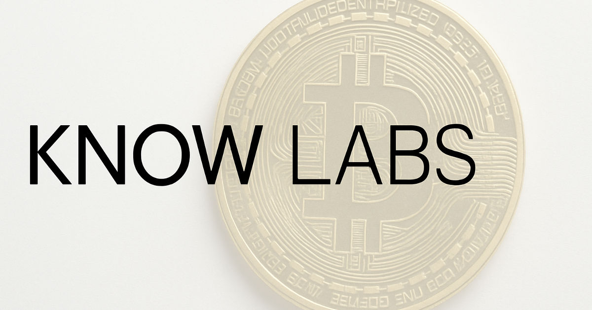 Read more about the article Know Labs, Inc. Announces Adopting a Bitcoin Treasury Strategy, Starting with 1,000 Bitcoin