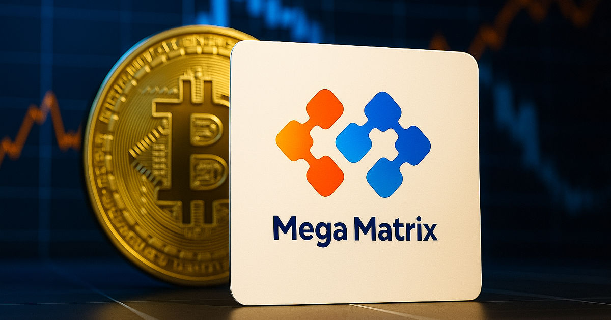 Read more about the article Mega Matrix Announces First Purchase Of 12 BTC For Its Bitcoin Treasury Strategy