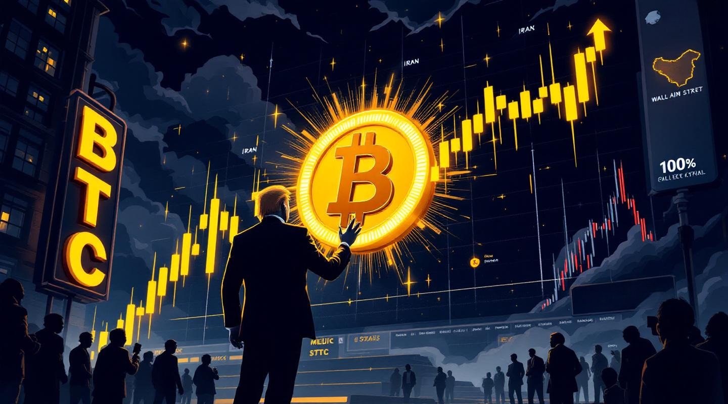 You are currently viewing Trump’s Bold Bitcoin Bet Sparks Market Rally Amid Wall Street Fears Over Iran Conflict, But This Undervalued Gem Can Rally 100x