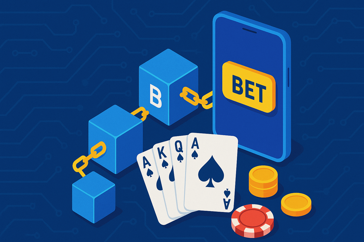 You are currently viewing How Blockchain Technology is Transforming Online Gambling in 2025