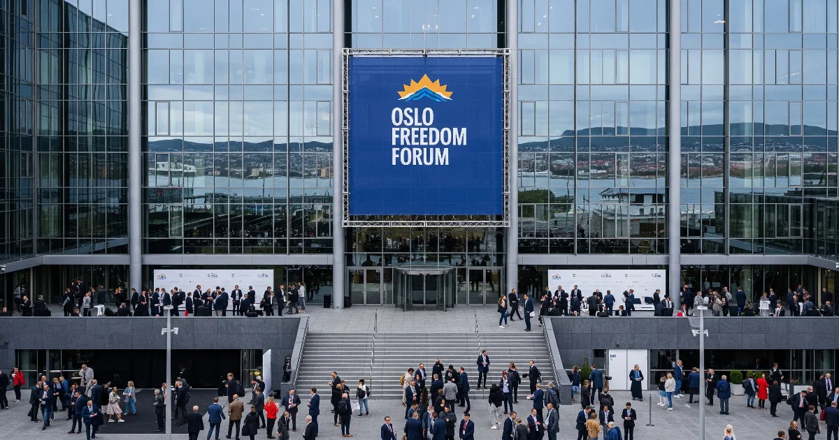 Read more about the article The 30,000-Foot View of the Oslo Freedom Forum