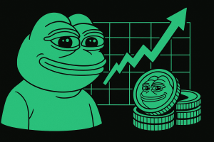 Read more about the article Pepe Coin Up 52% in a Month, with a Crypto Analyst Confident of a $7 Billion Return