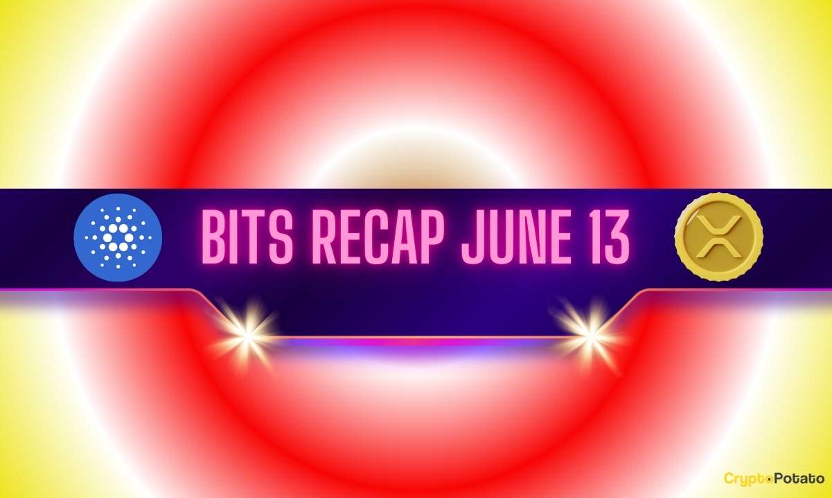 You are currently viewing Ripple (XRP) Price Predictions, Recent Cardano (ADA) Developments, and More: Bits Recap June 13