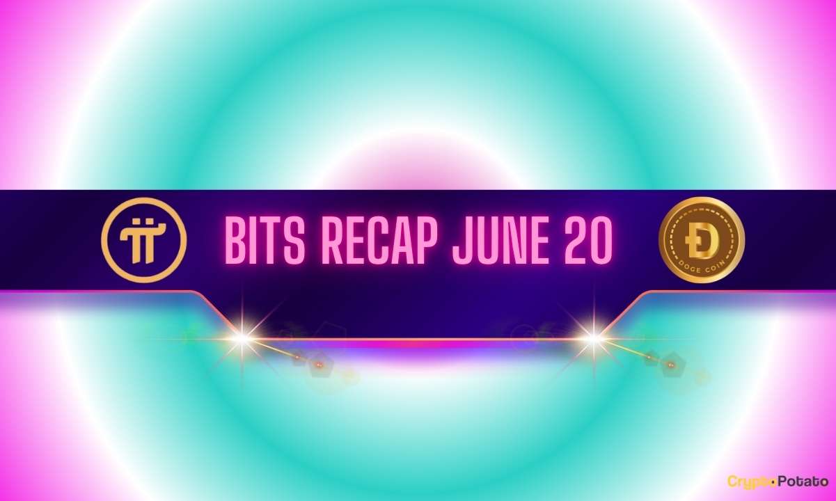 You are currently viewing Pi Network’s Major Achievement, Ripple (XRP) Price Shock Coming, and More: Bits Recap June 20