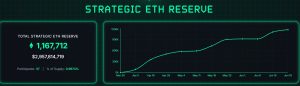 Read more about the article Ethereum’s strategic reserves hit nearly 1% of supply as top holders dominate