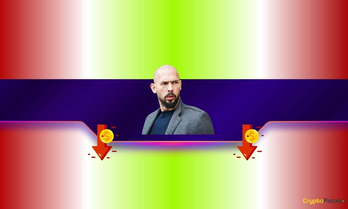 You are currently viewing Andrew Tate Lost Over $500K Trading Crypto: Now He’s Betting Big on Ethereum (ETH)