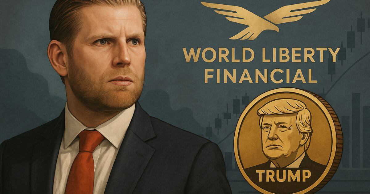You are currently viewing Eric Trump says WLFI will acquire TRUMP for treasury, unofficial wallet project nixed