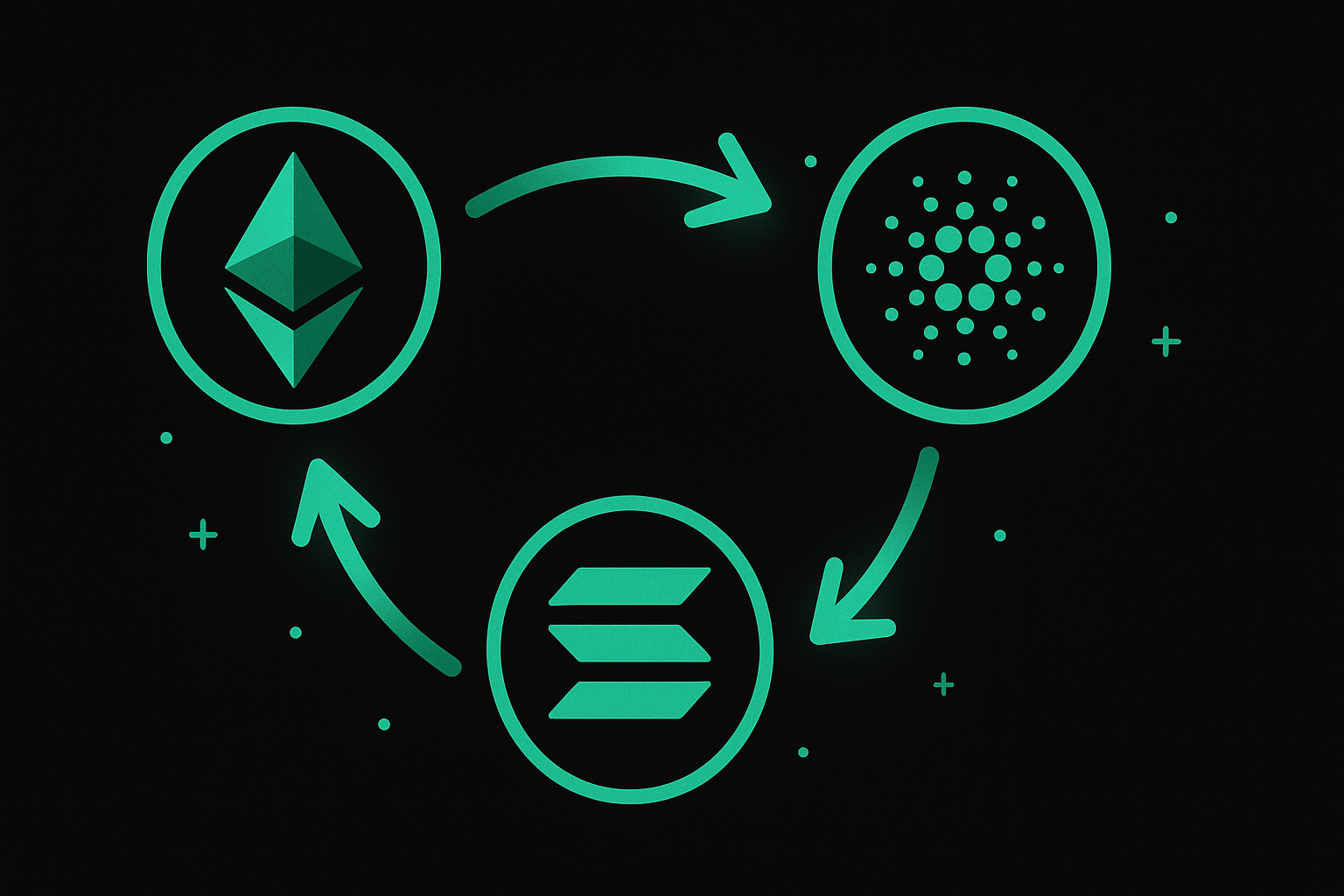 Read more about the article Why Cross-Chain Cooperation May Be the Only Way Forward for Ethereum, Solana, and Cardano