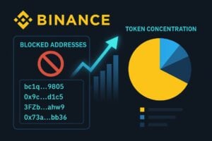 Read more about the article Binance raises transparency: Blocked Addresses and Concentration Indicators arrive