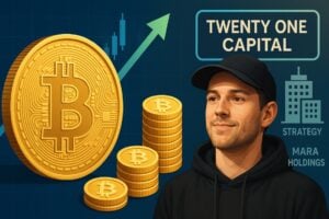 Read more about the article Bitcoin: 3.9 billion transferred to Twenty One Capital, third largest corporate holder