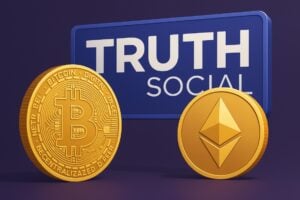 Read more about the article Bitcoin and Ether ETF: the new bet of Trump’s Truth Social