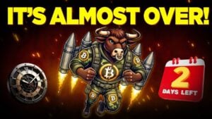 Read more about the article BTC Bull Token Presale Ends in Under 72 Hours – Next 100x Crypto?