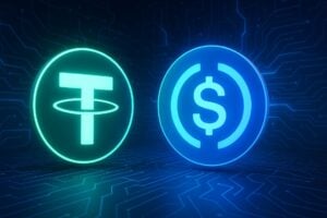 Read more about the article Coinbase: +54% of stablecoin