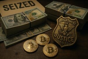 Read more about the article DOJ seizes $225 million linked to crypto scams “pig butchering”