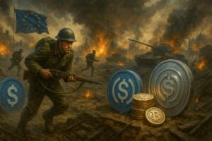 Read more about the article Europe at the stablecoin war: why we risk missing another train in financial innovation