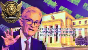 Read more about the article The Federal Reserve cuts interest rates – cloud mining platforms become the best wealth return solution for investors