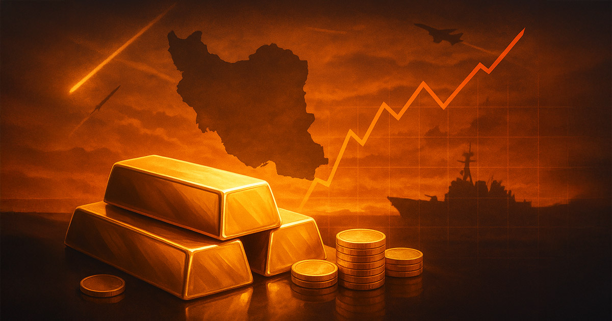 You are currently viewing Gold price nears all-time high amid fears of broader regional Middle Eastern conflict 