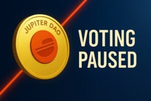 Read more about the article Jupiter suspends the DAO vote until 2026 to relaunch DeFi on Solana