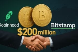 Read more about the article Robinhood acquires Bitstamp for 200 million dollars: global expansion in the crypto sector