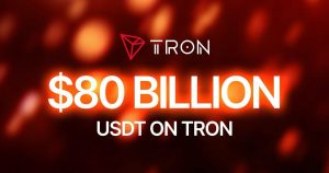 Read more about the article USDT on TRON Surpasses $80 Billion, Strengthening TRON’s Position as the Leading Stablecoin Network