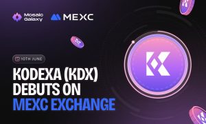 Read more about the article Mosaic Alpha Lists Kodexa Utility Token on MEXC