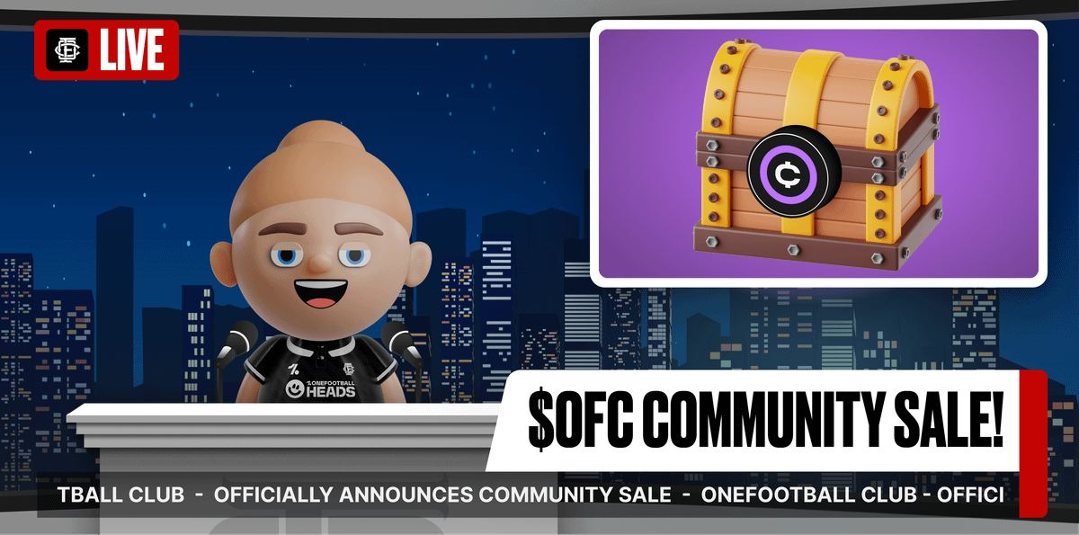 You are currently viewing OneFootball Announces Community Presale Of “OneFootball Credits” ($OFC)