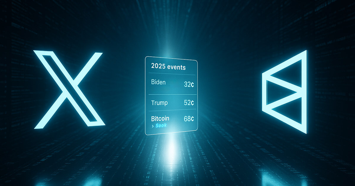 You are currently viewing X and Polymarket partner up to bring decentralized prediction markets to social media
