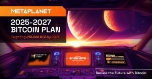 Read more about the article ‘MicroStrategy of Asia’ Metaplanet Aims To Acquire Over 210,000 BTC By the End of 2027