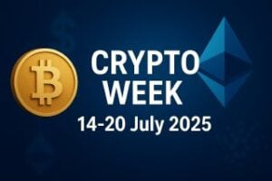 Read more about the article Crypto Week 2025: regulation, Bitcoin ATH, and token unlock