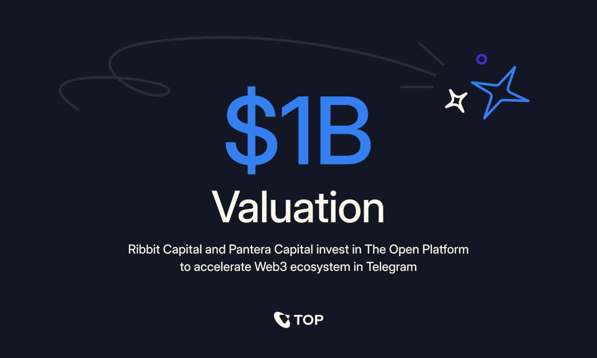 You are currently viewing The Open Platform is the first unicorn in Web3 ecosystem in Telegram at $1bn valuation