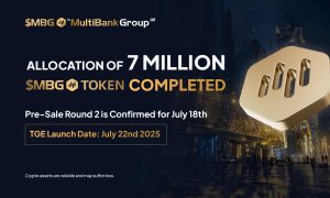 Read more about the article MultiBank Group Announces 7 Million $MBG Tokens Sold Out in Under One Hour During Initial Pre-Sale