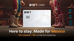 Read more about the article Mexico's New Money Move: Bybit Card Makes Mexican Debut with 10%Cashback