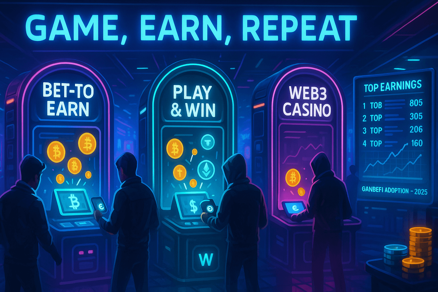 You are currently viewing Play, Earn, Repeat: Top 3 GambleFi Platforms Powering Crypto Betting in 2025