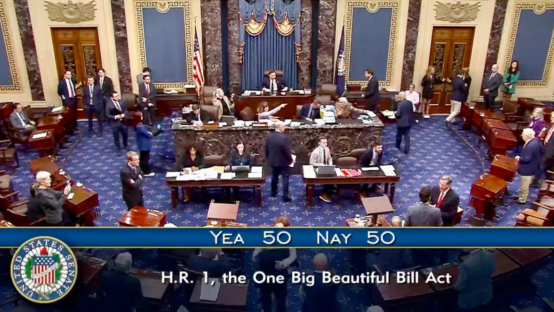 You are currently viewing Congress' Budget Bill Advances From Senate Without Crypto Tax Provision