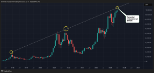 Read more about the article Bitcoin's Potential Bull Market Resistance: $115K or $223K?
