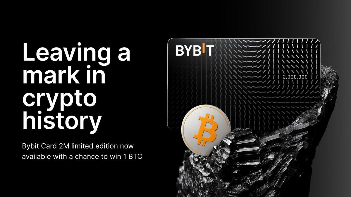 You are currently viewing Bybit Card Celebrates Two Million Users with Limited-Edition Collectible and 1 BTC Giveaway
