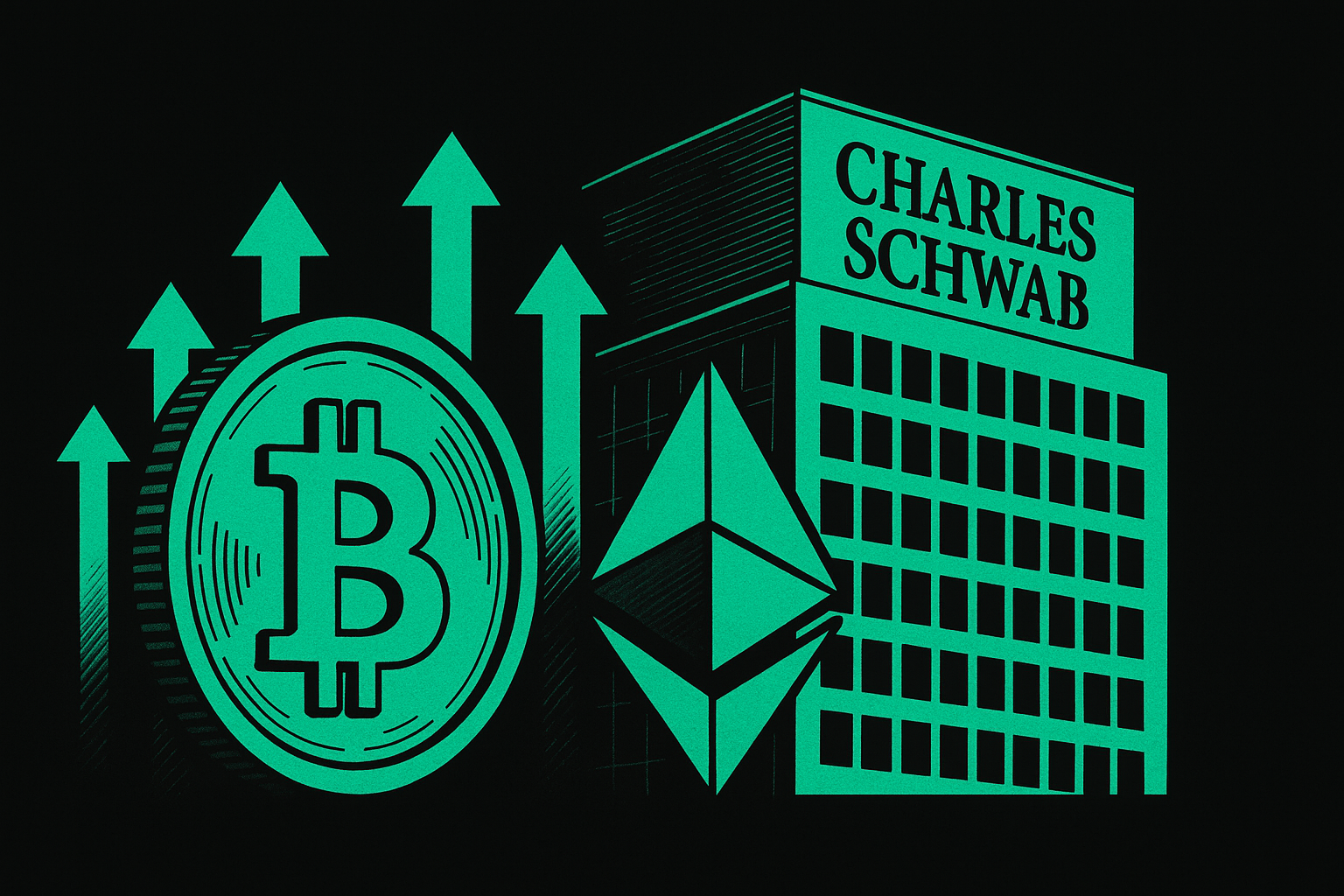 You are currently viewing Charles Schwab’s $7.3T Platform to Add Bitcoin, Ethereum